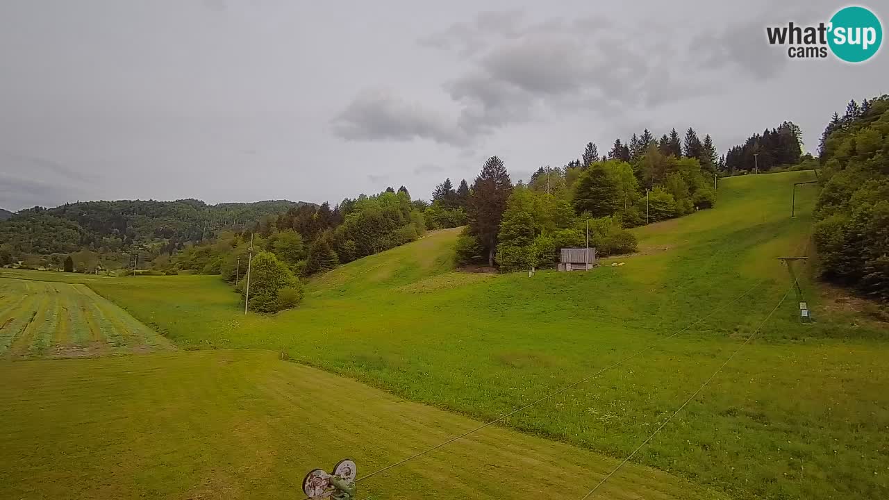 Webcam Smučišče Senožeta – Ski Resort Live View near Bohinj