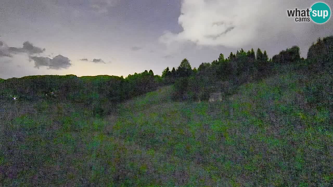 Webcam Smučišče Senožeta – Stazione sciistica a Srednja Vas vicino Bohinj