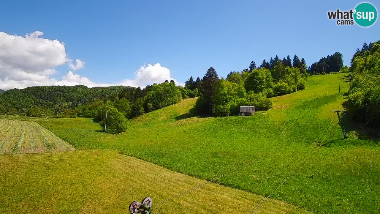 Webcam Smučišče Senožeta – Stazione sciistica a Srednja Vas vicino Bohinj