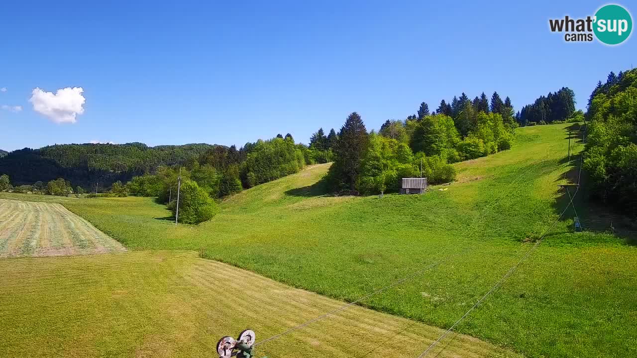 Spletna kamera Smučišče Senožeta – smučarsko središče v Srednji vasi pri Bohinju