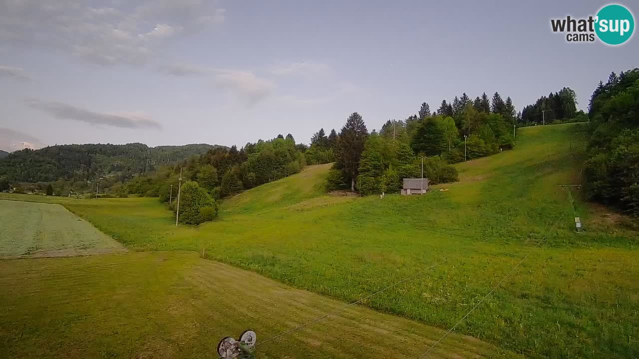 Webcam Smučišče Senožeta – Stazione sciistica a Srednja Vas vicino Bohinj