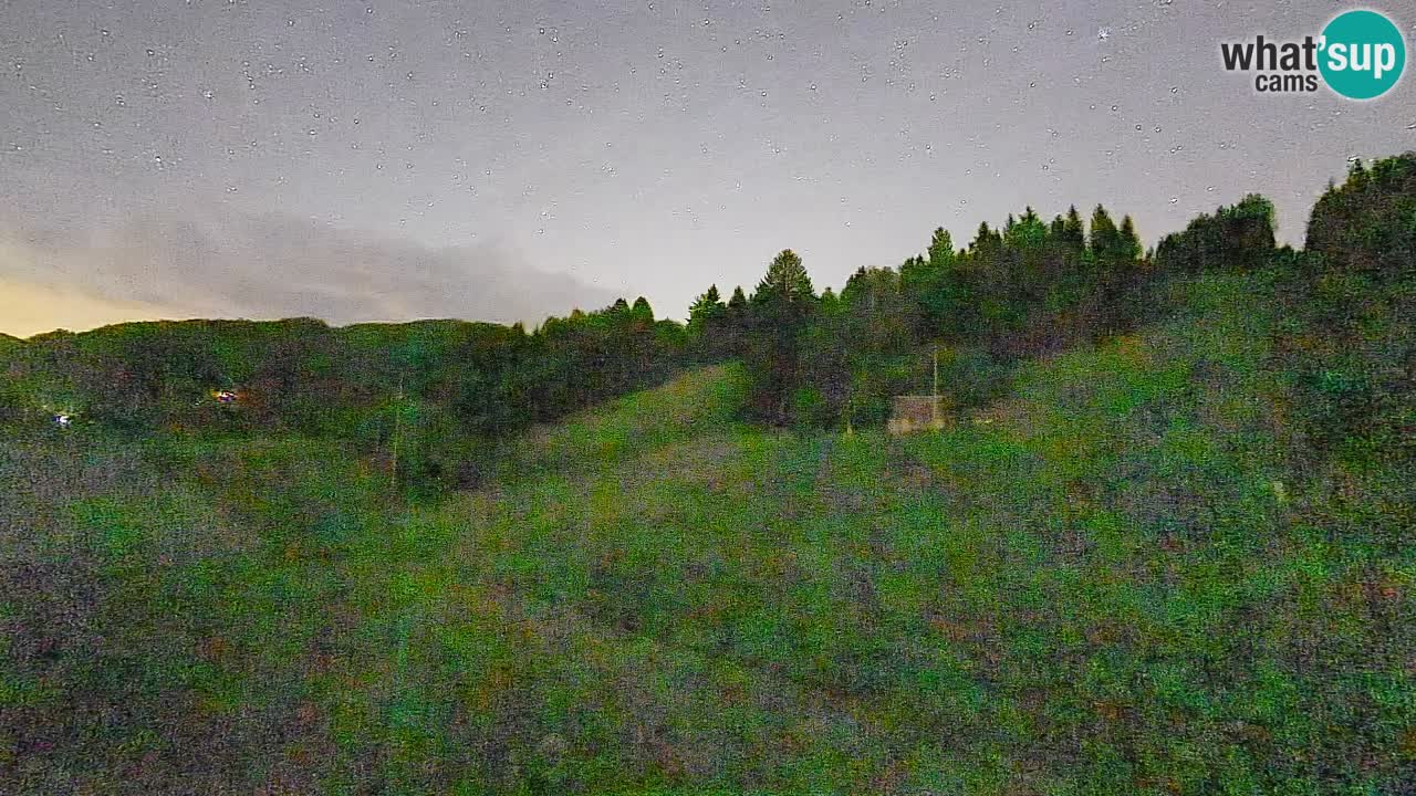 Webcam Smučišče Senožeta – Stazione sciistica a Srednja Vas vicino Bohinj