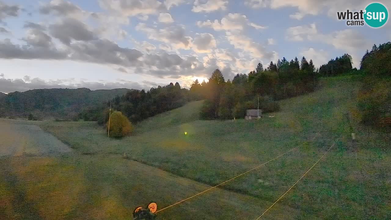 Webcam Smučišče Senožeta – Ski Resort Live View near Bohinj