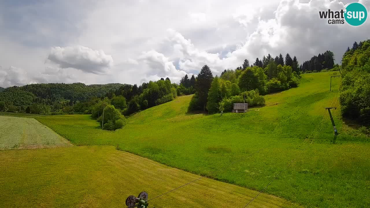 Webcam Smučišče Senožeta – Ski Resort Live View near Bohinj