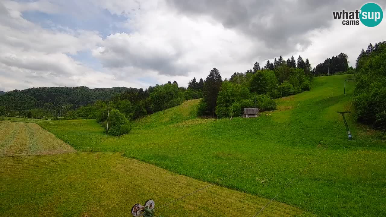 Webcam Smučišče Senožeta – Ski Resort Live View near Bohinj