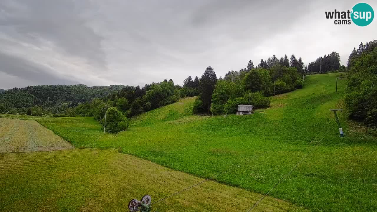 Webcam Smučišče Senožeta – Stazione sciistica a Srednja Vas vicino Bohinj