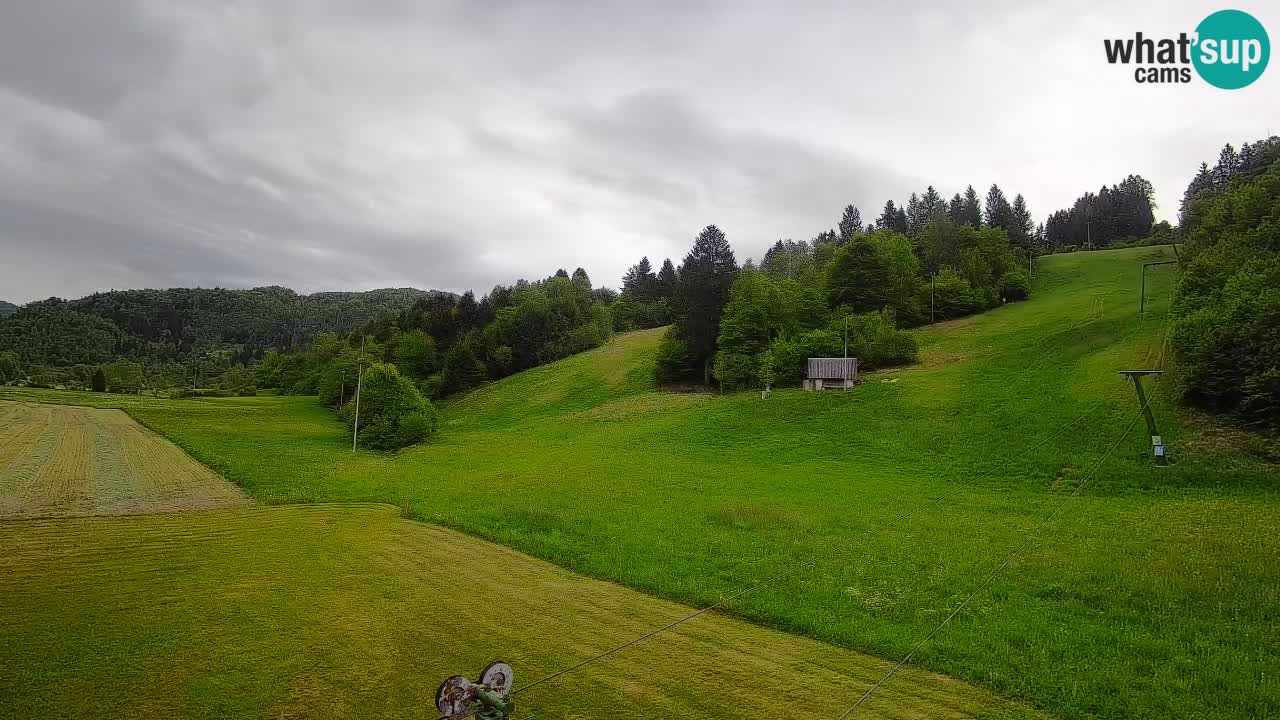Web kamera Smučišče Senožeta – Skijalište u Srednjoj Vasi kod Bohinja