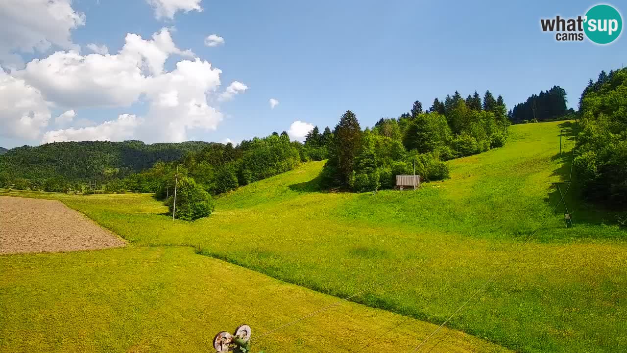 Webcam Smučišče Senožeta – Ski Resort Live View near Bohinj