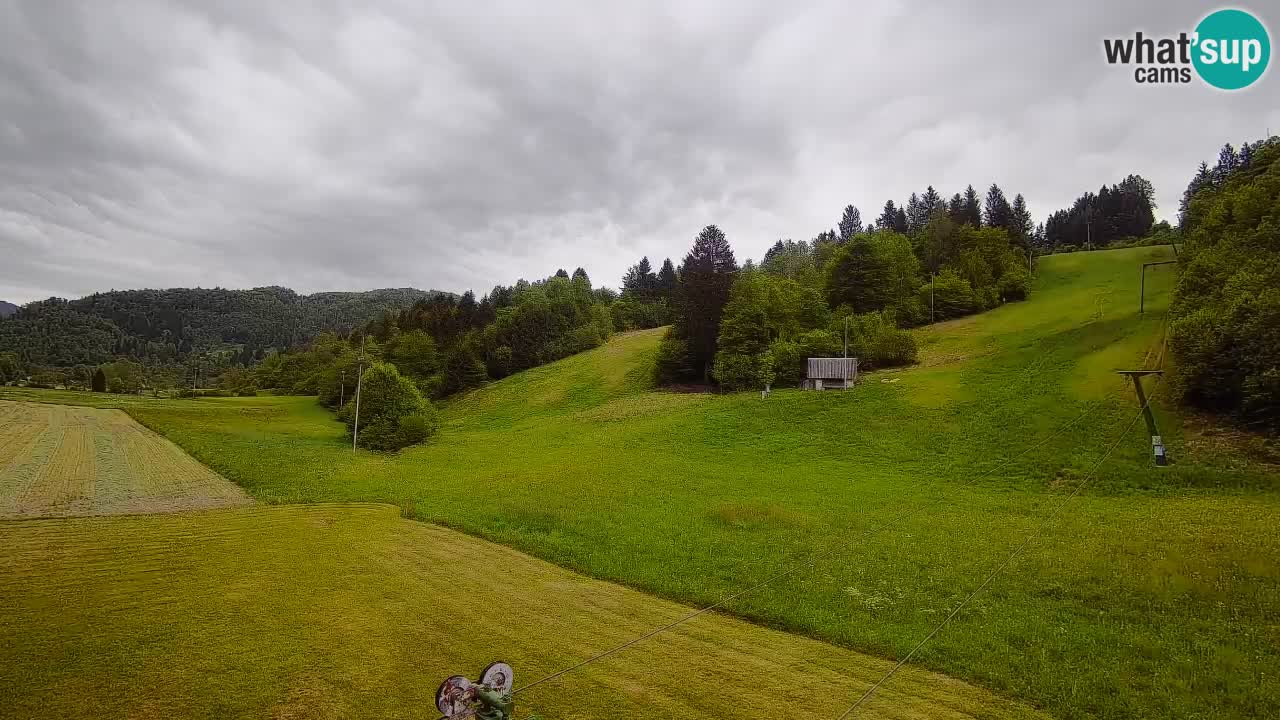 Webcam Smučišče Senožeta – Ski Resort Live View near Bohinj