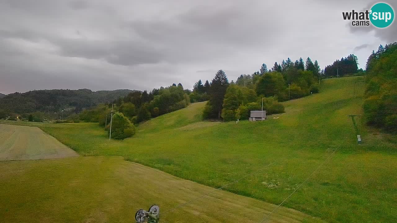 Webcam Smučišče Senožeta – Station de ski à Srednja Vas près de Bohinj