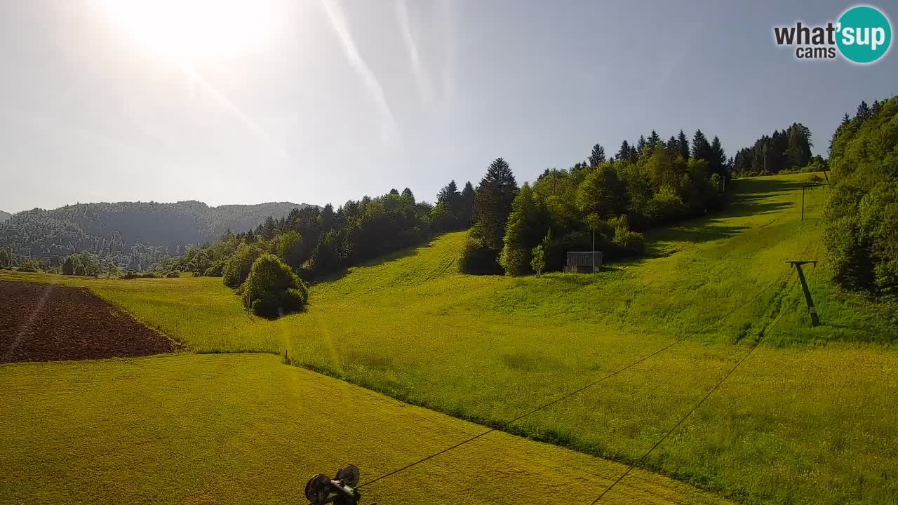 Web kamera Smučišče Senožeta – Skijalište u Srednjoj Vasi kod Bohinja