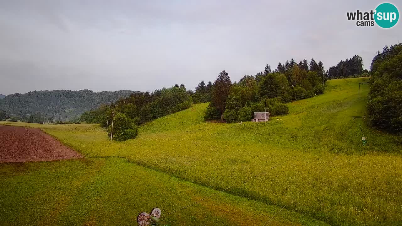 Webcam Smučišče Senožeta – Stazione sciistica a Srednja Vas vicino Bohinj