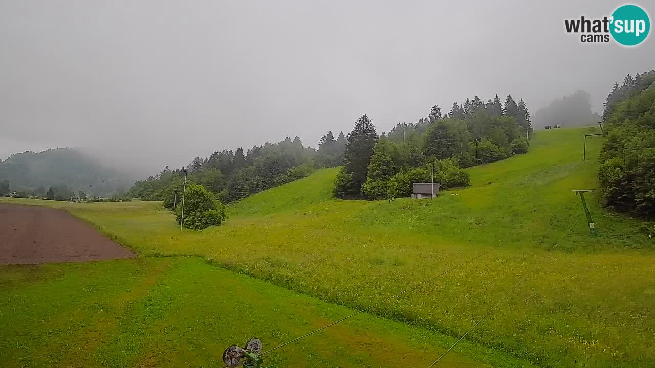 Webcam Smučišče Senožeta – Ski Resort Live View near Bohinj