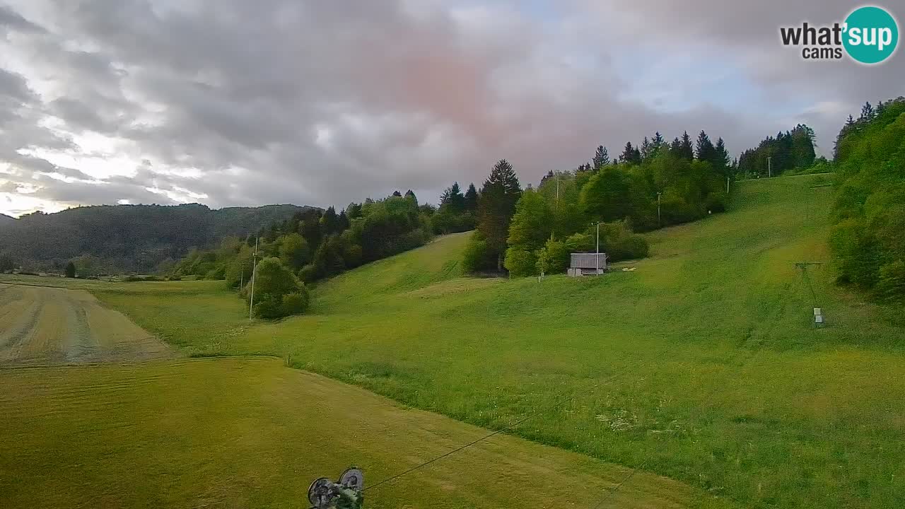 Webcam Smučišče Senožeta – Ski Resort Live View near Bohinj