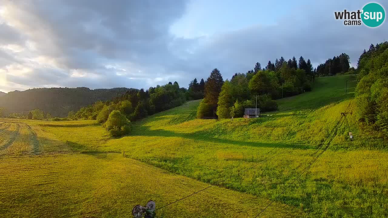 Webcam Smučišče Senožeta – Stazione sciistica a Srednja Vas vicino Bohinj
