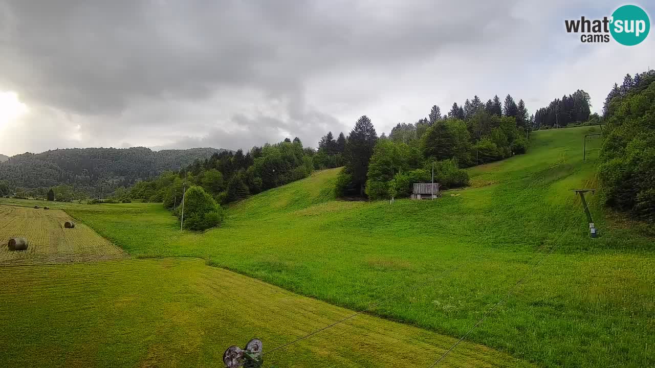 Web kamera Smučišče Senožeta – Skijalište u Srednjoj Vasi kod Bohinja