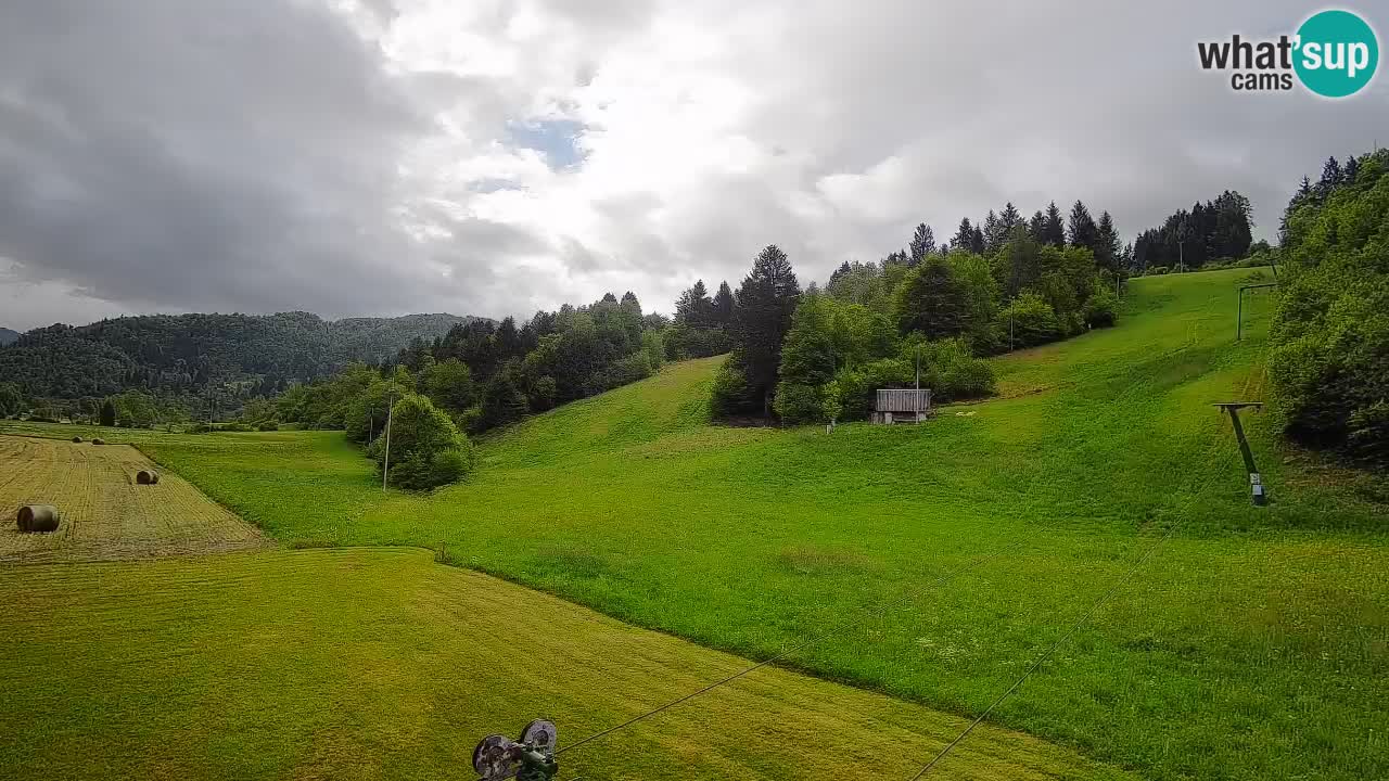 Webcam Smučišče Senožeta – Stazione sciistica a Srednja Vas vicino Bohinj