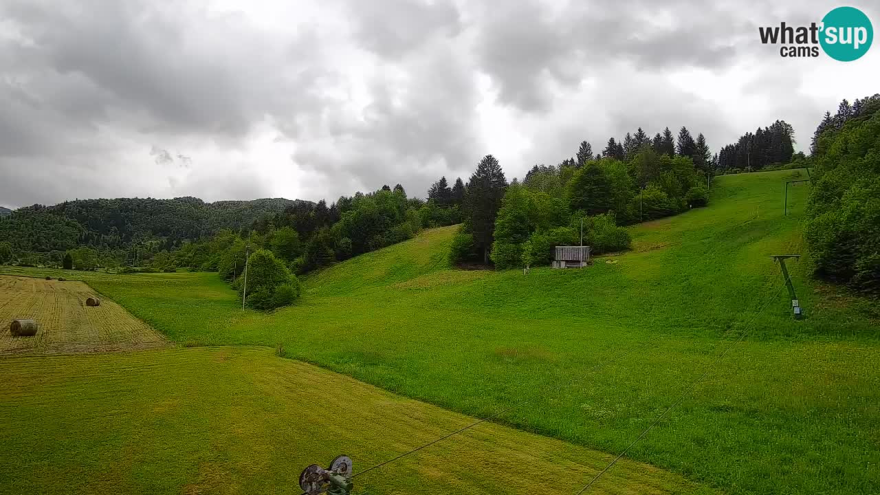 Webcam Smučišče Senožeta – Ski Resort Live View near Bohinj