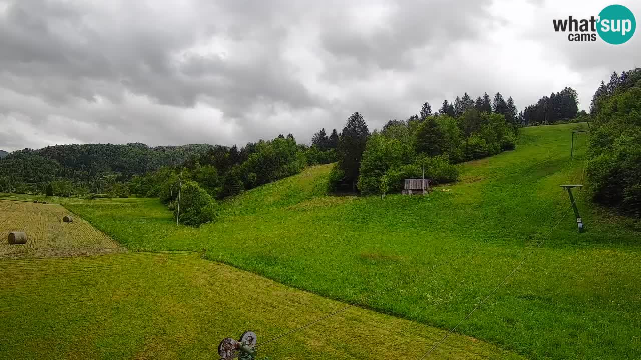 Webcam Smučišče Senožeta – Stazione sciistica a Srednja Vas vicino Bohinj