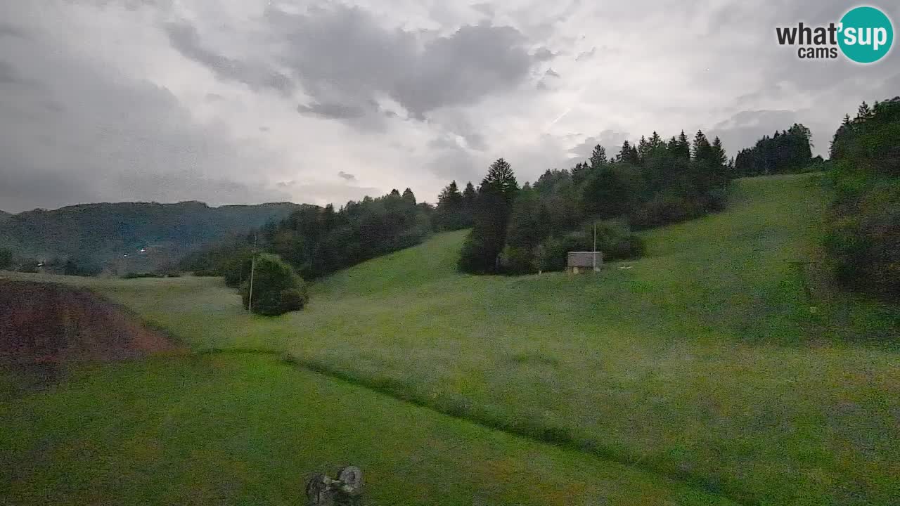 Webcam Smučišče Senožeta – Ski Resort Live View near Bohinj