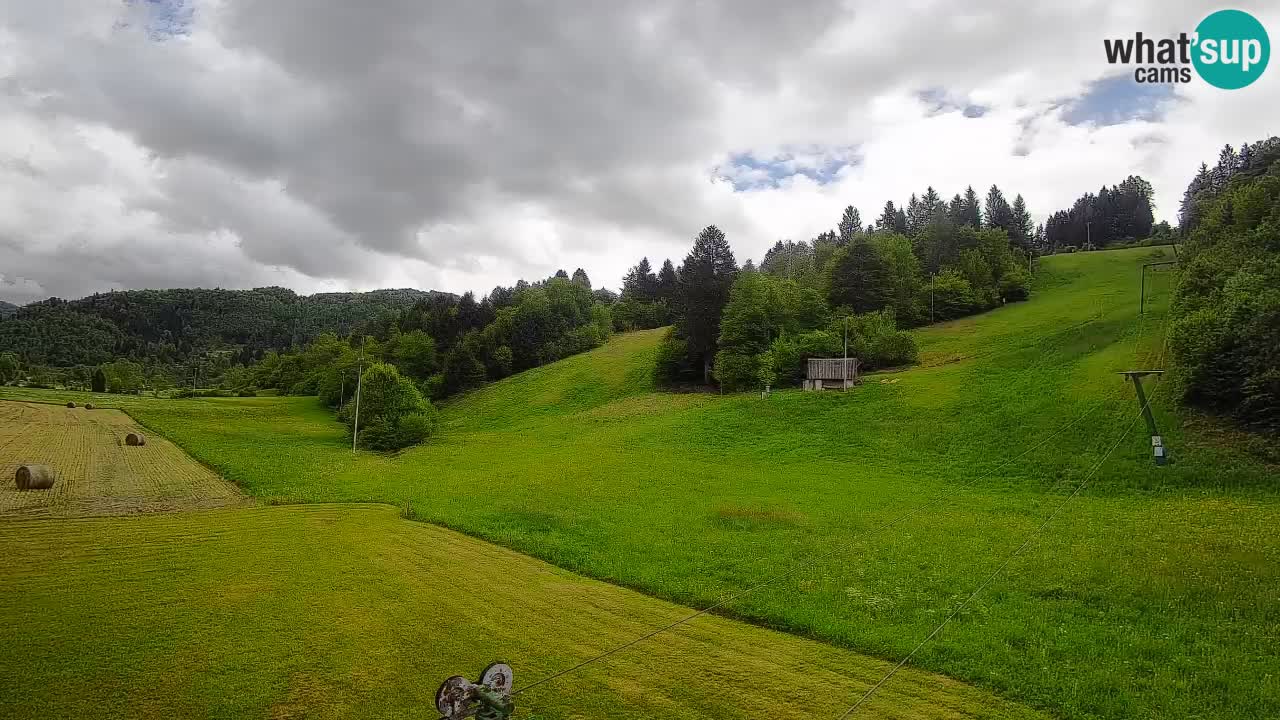 Webcam Smučišče Senožeta – Ski Resort Live View near Bohinj
