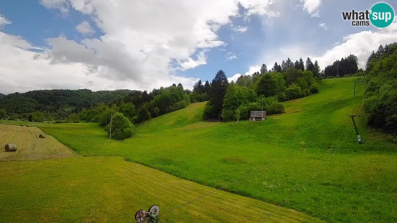 Webcam Smučišče Senožeta – Ski Resort Live View near Bohinj