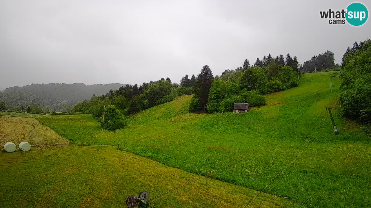 Webcam Smučišče Senožeta – Ski Resort Live View near Bohinj