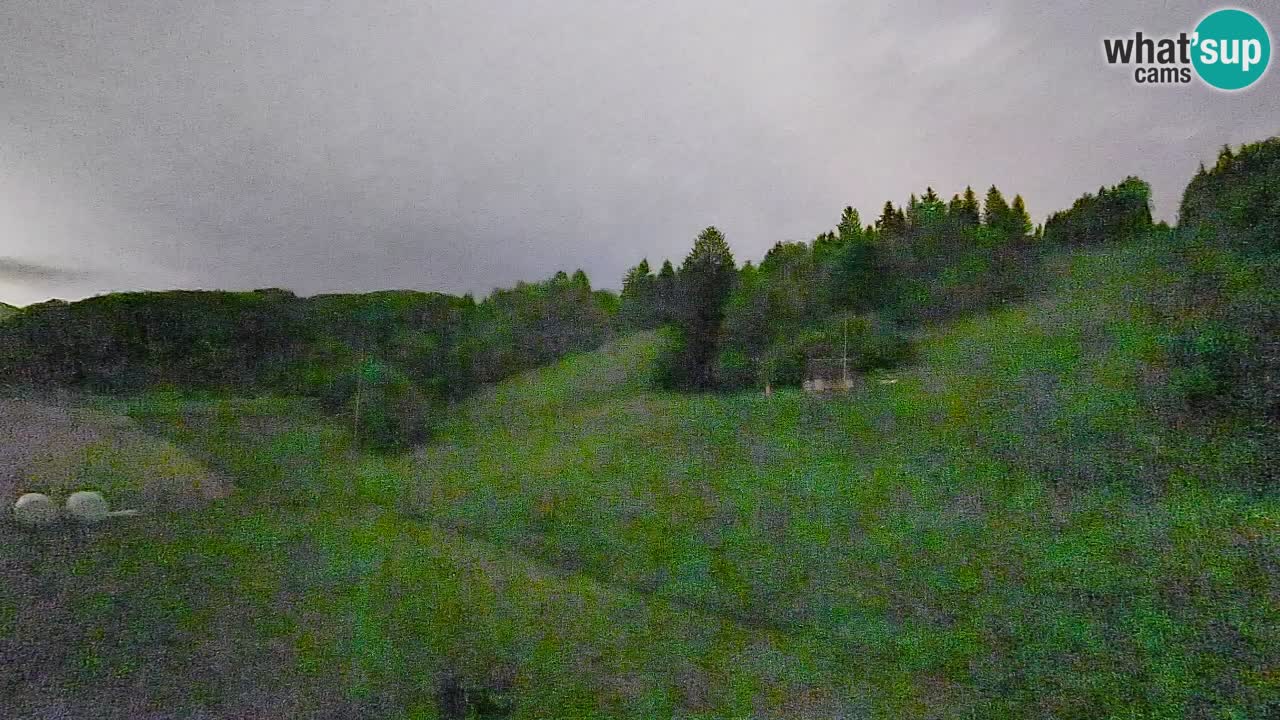 Web kamera Smučišče Senožeta – Skijalište u Srednjoj Vasi kod Bohinja