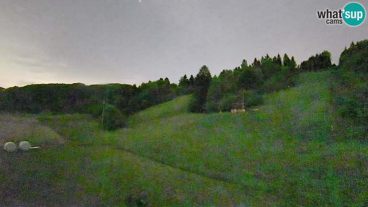 Webcam Smučišče Senožeta – Station de ski à Srednja Vas près de Bohinj