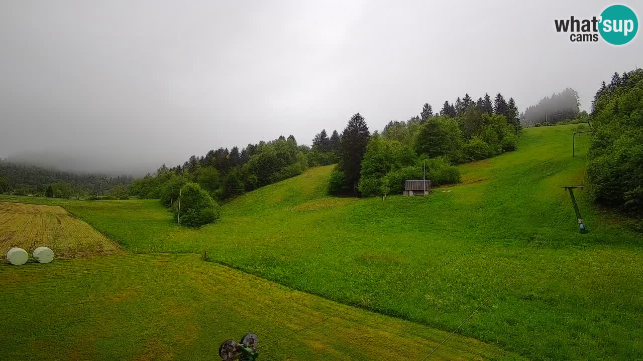 Webcam Smučišče Senožeta – Ski Resort Live View near Bohinj