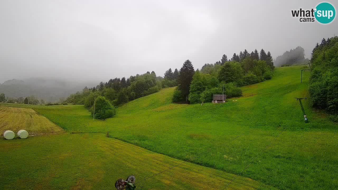 Webcam Smučišče Senožeta – Stazione sciistica a Srednja Vas vicino Bohinj