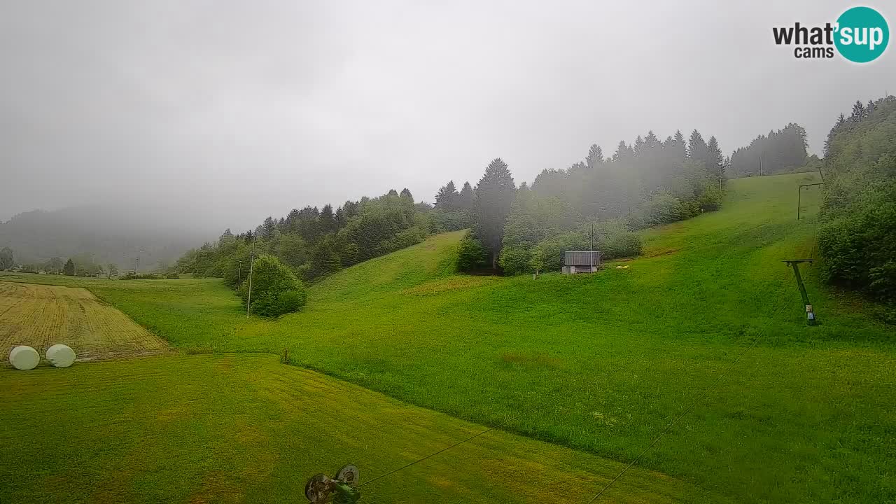 Web kamera Smučišče Senožeta – Skijalište u Srednjoj Vasi kod Bohinja