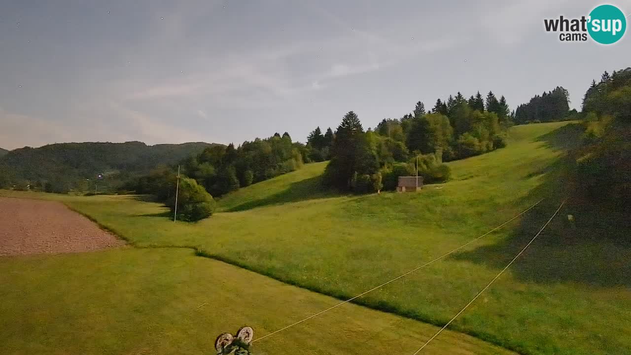 Webcam Smučišče Senožeta – Ski Resort Live View near Bohinj
