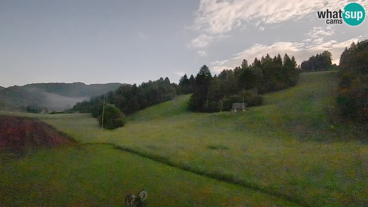 Webcam Smučišče Senožeta – Ski Resort Live View near Bohinj