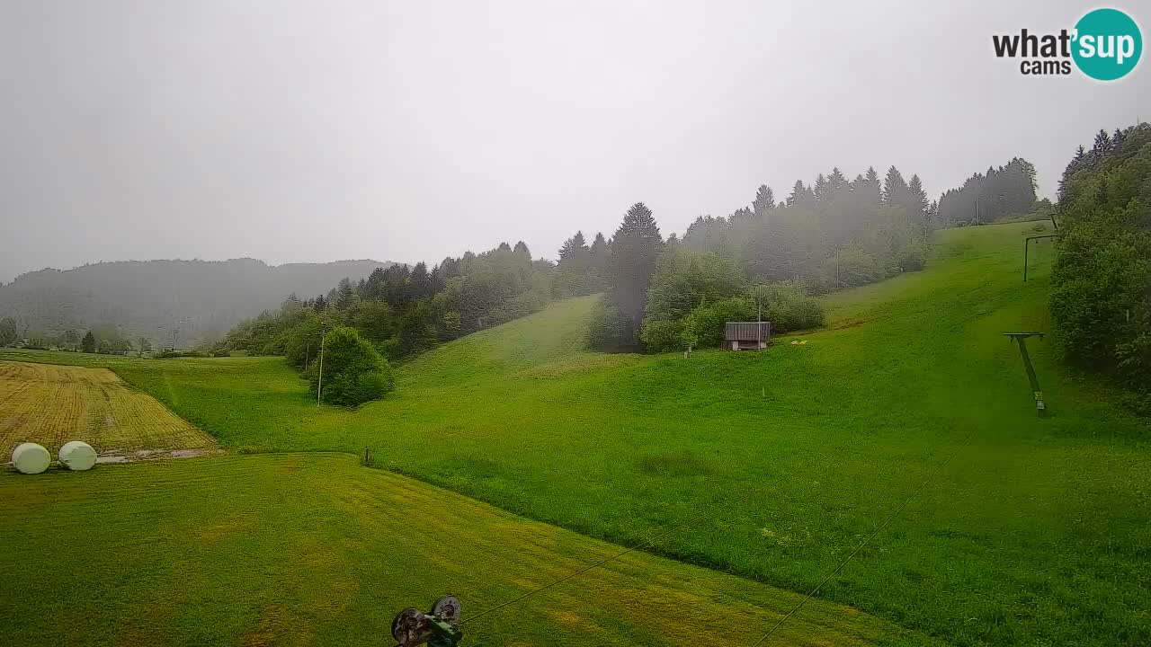 Webcam Smučišče Senožeta – Ski Resort Live View near Bohinj