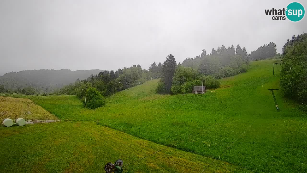 Webcam Smučišče Senožeta – Stazione sciistica a Srednja Vas vicino Bohinj