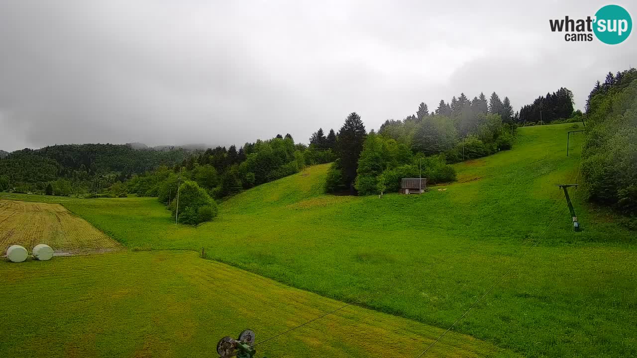 Webcam Smučišče Senožeta – Stazione sciistica a Srednja Vas vicino Bohinj