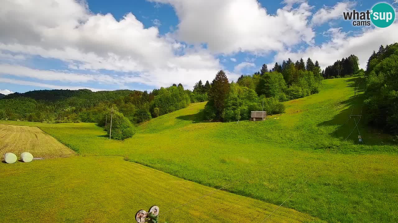 Webcam Smučišče Senožeta – Ski Resort Live View near Bohinj