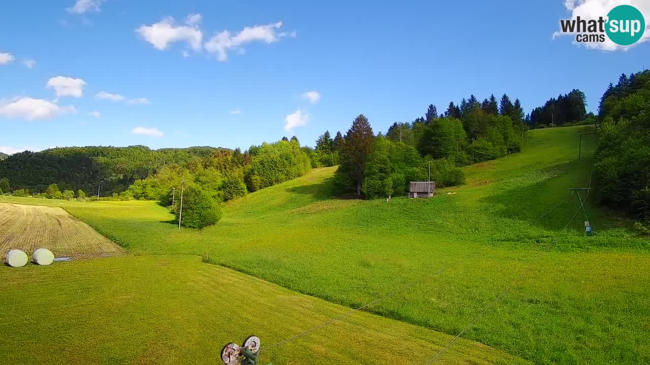 Webcam Smučišče Senožeta – Stazione sciistica a Srednja Vas vicino Bohinj
