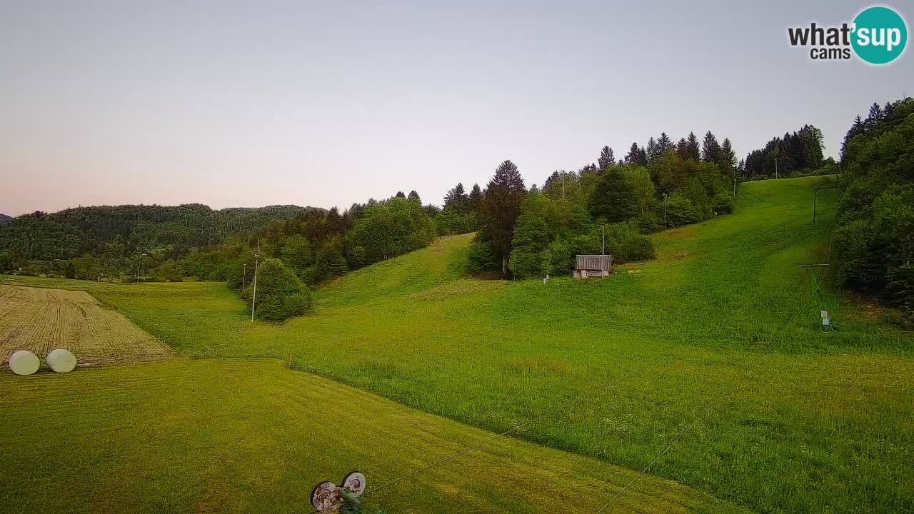 Webcam Smučišče Senožeta – Stazione sciistica a Srednja Vas vicino Bohinj
