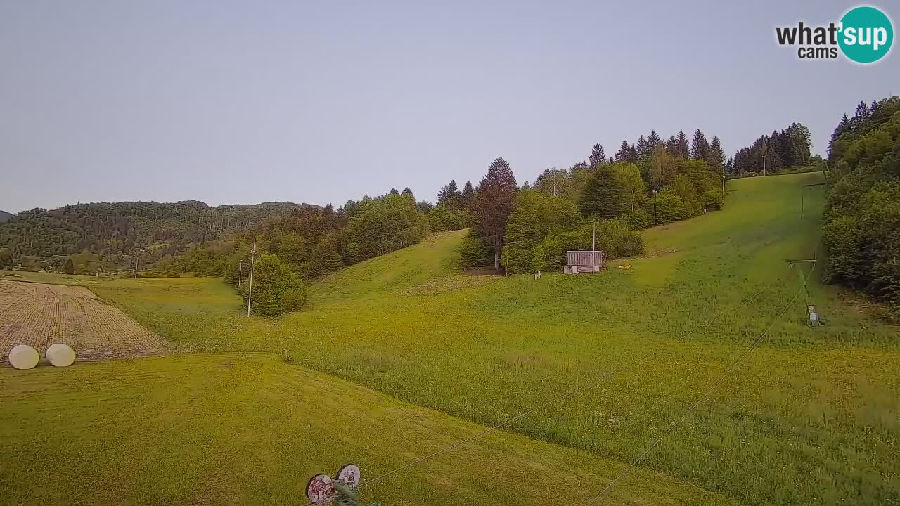 Webcam Smučišče Senožeta – Ski Resort Live View near Bohinj