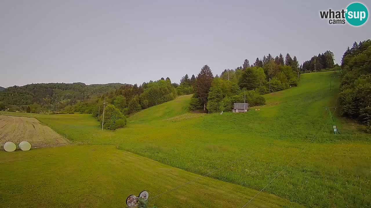 Webcam Smučišče Senožeta – Station de ski à Srednja Vas près de Bohinj