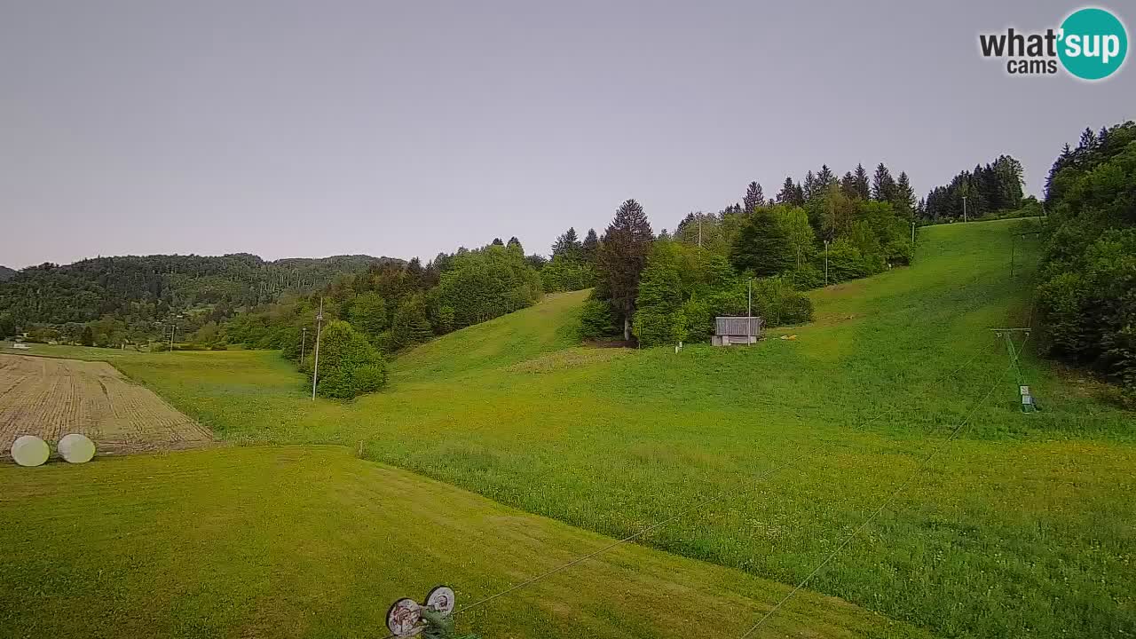 Webcam Smučišče Senožeta – Stazione sciistica a Srednja Vas vicino Bohinj