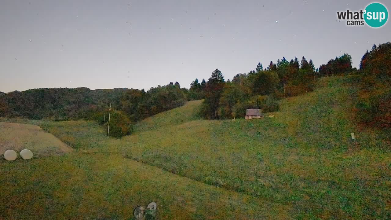 Cámara web Smučišče Senožeta – Estación de esquí en Srednja Vas cerca de Bohinj