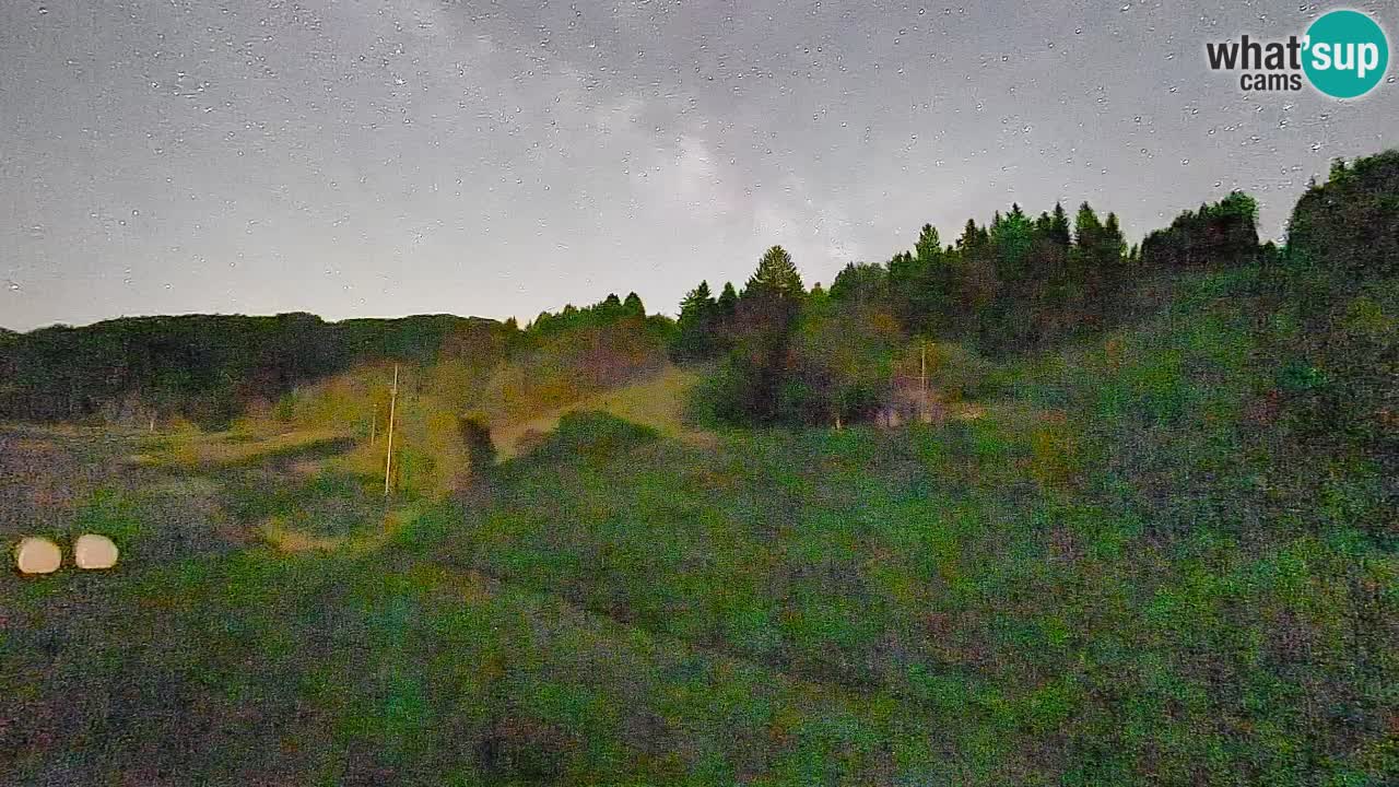 Webcam Smučišče Senožeta – Ski Resort Live View near Bohinj