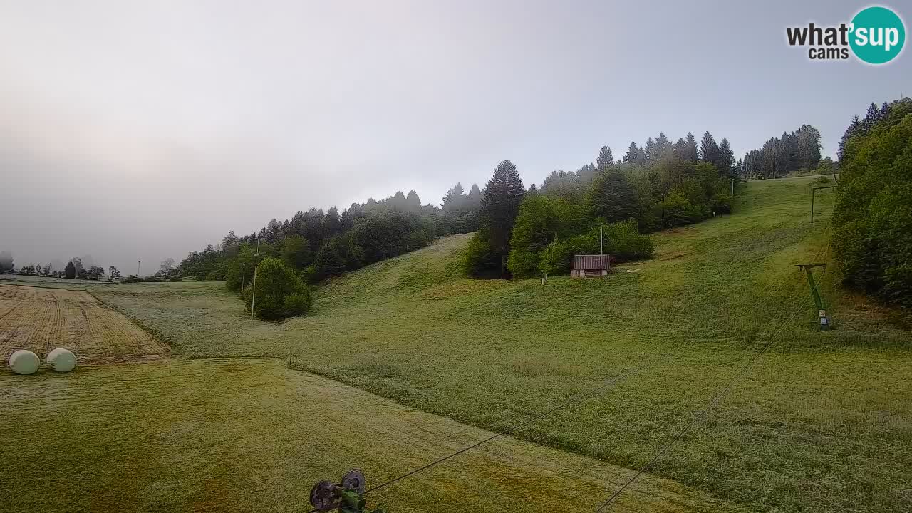 Webcam Smučišče Senožeta – Ski Resort Live View near Bohinj