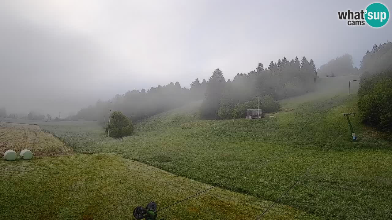 Webcam Smučišče Senožeta – Ski Resort Live View near Bohinj