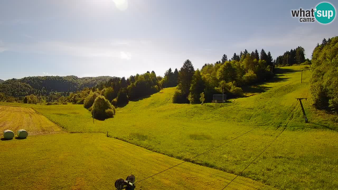 Webcam Smučišče Senožeta – Ski Resort Live View near Bohinj