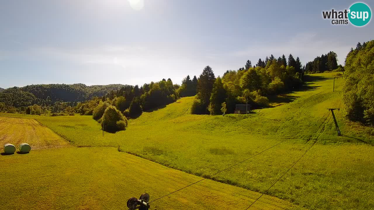 Webcam Smučišče Senožeta – Stazione sciistica a Srednja Vas vicino Bohinj