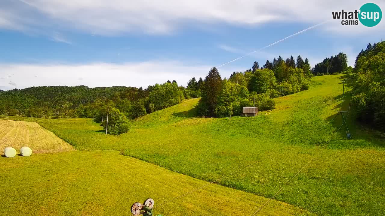 Webcam Smučišče Senožeta – Stazione sciistica a Srednja Vas vicino Bohinj